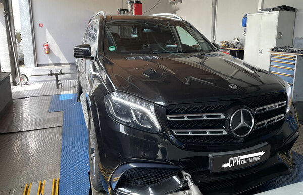 On the dyno: Mercedes GLS (X166) GLS63AMG chiptuning read more